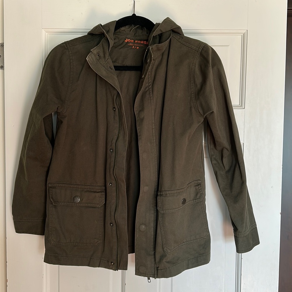 Boys Joe fresh green jacket. Size large